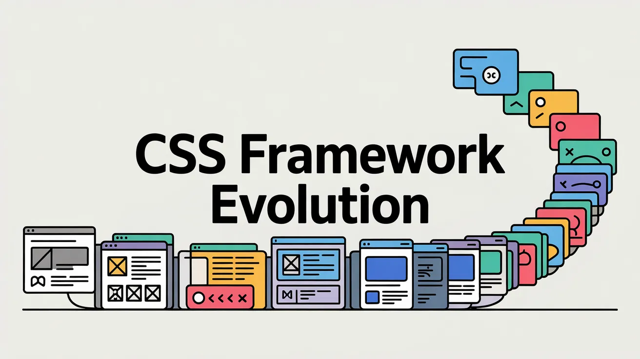 The Evolution of CSS Frameworks: From Floats to Tailwind CSS